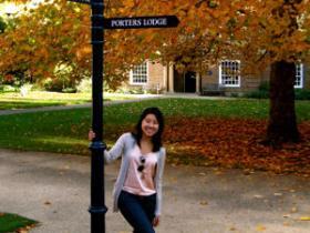 Andrea Xu, visiting student from University of California Berkeley