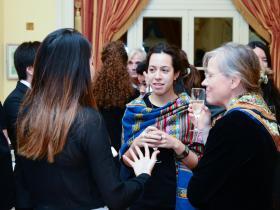 Visiting Students Thanksgiving Dinner 2016