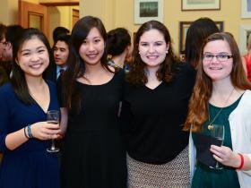Visiting Students Thanksgiving Dinner 2016