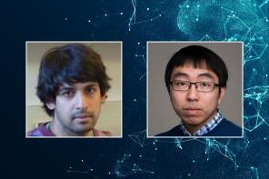 Side by side photos of Dr Varun Kanade and Dr Xiaowen Dong