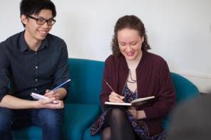 LMH students in a tutorial (photo credit: Ben Robinson)