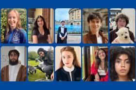 Photo montage of several LMH students who have achieved exam success