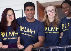 LMH student ambassadors (photo credit: Ben Robinson)