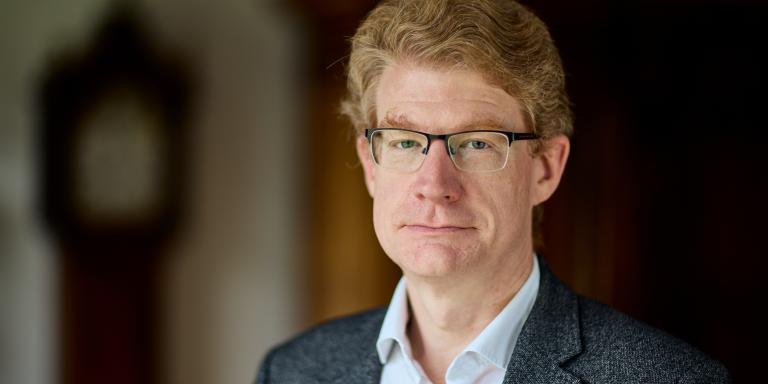 Photo of Dr Grant Tapsell at Lady Margaret Hall