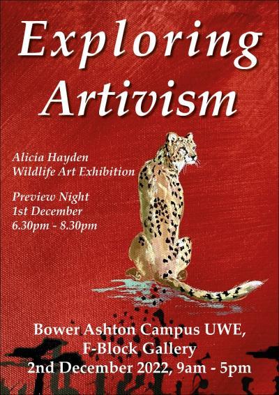 poster for the event: Exploring Artivism