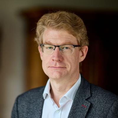 Photo of Dr Grant Tapsell at Lady Margaret Hall